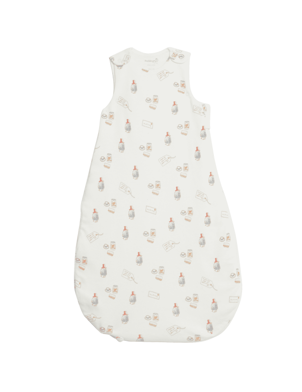 MS Collection Pure Cotton Paddington™ 25 Tog Sleeping Bag 0 3 Yrs 18 36 Cream Mix Cream Mix