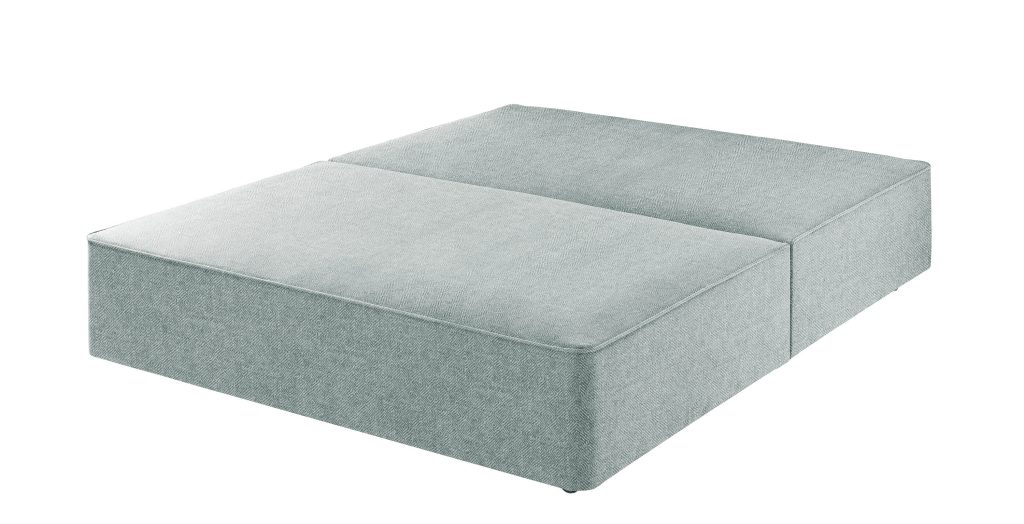 Harrison Spinks Premium Divan Base Diamond Slate No Drawers Single