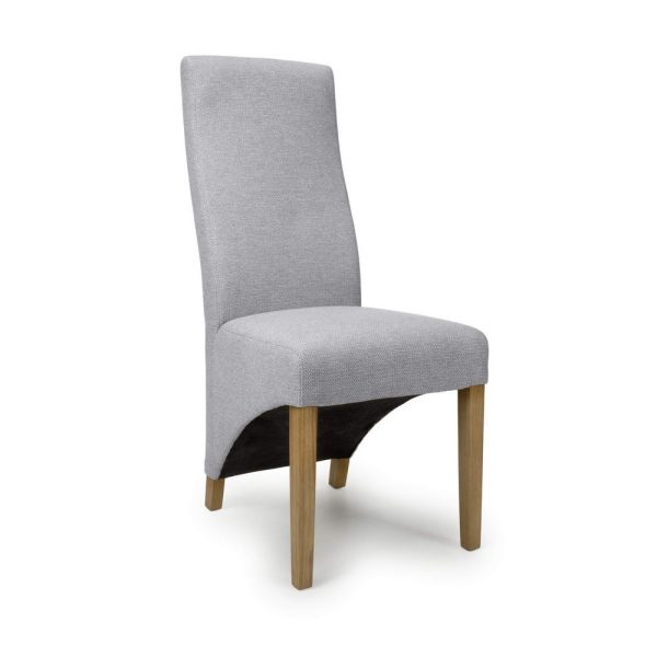 Baxter Weave Light Grey Dining Chair