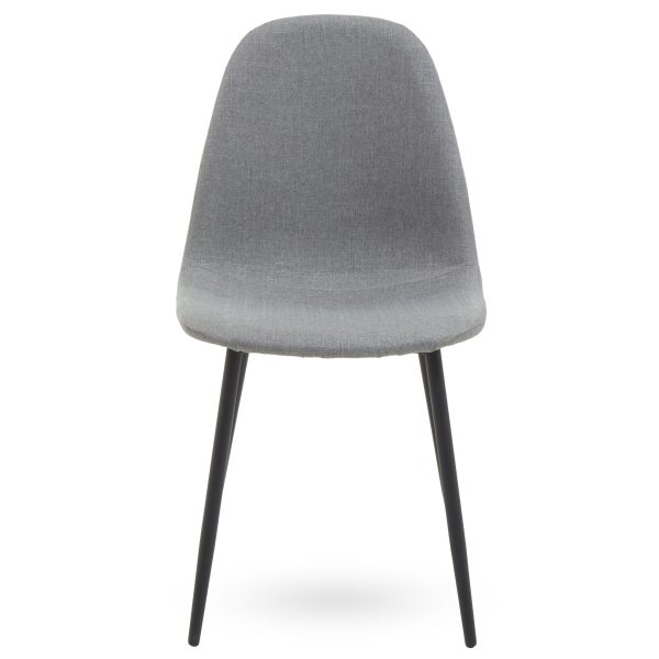 Dining Chair with Grey Powder Legs Easy to Clean Velvet Accent Chair High Back Comfy Armchair