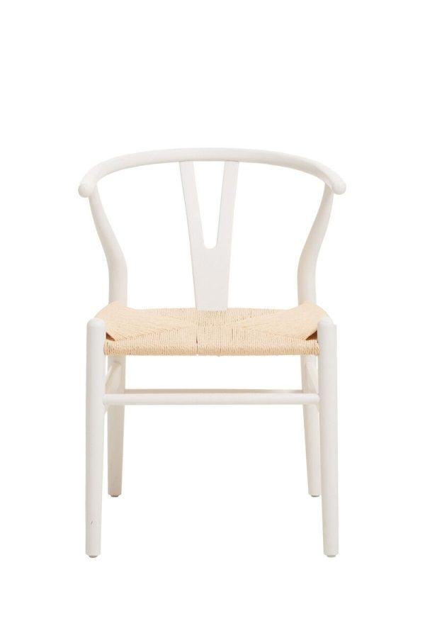 Decent Wishbone Antique White Chair Scandinavian Swivel Dining Chair For Dining Room Stylish Modern Chair