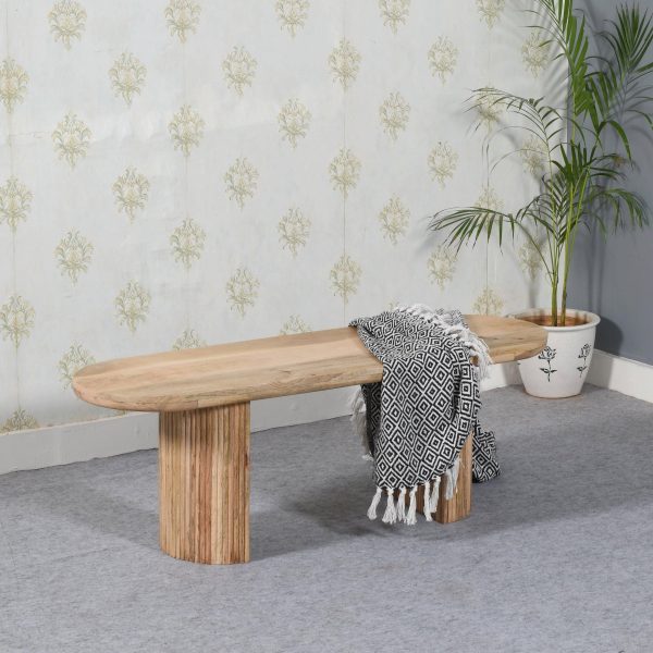 Margarita Solid Wooden Dining Bench