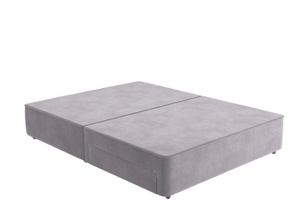 Flaxby Sprung Divan Base   46 Double   Purple