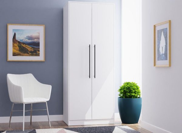 Oregon 2 Door Wardrobe   White