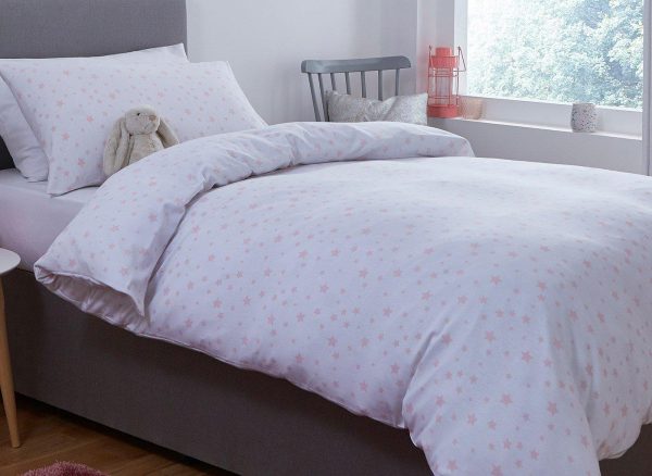 Silentnight Pink Stars Duvet Set