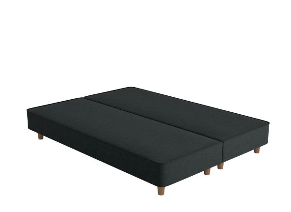 Flaxby Shallow Divan Bed Base   46 Double   Green