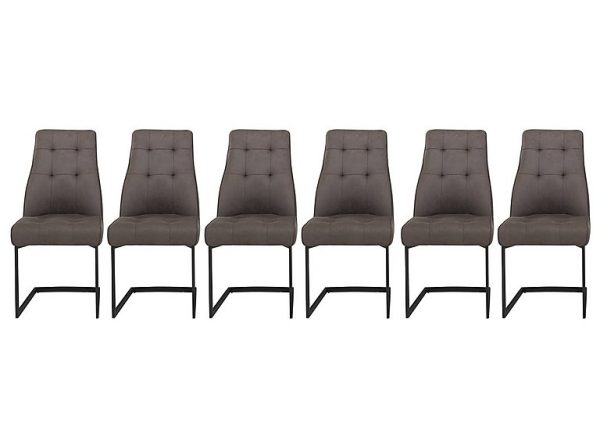 Merlin Set of 6 Dining Chairs