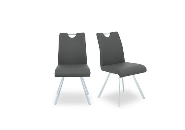 Nadal Pair of Swivel Dining Chairs