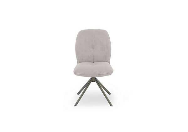 Perla Fabric Swivel Dining Chair