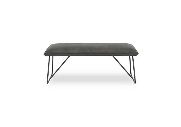 Ruben Faux Suede Small Standard Dining Bench