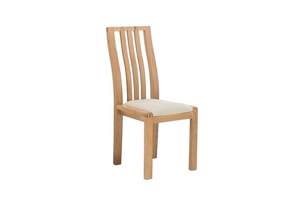 Ercol   Bosco Slatted Back Dining Chair   Cream