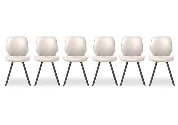 Habufa   Montreal Semmi Set of 6 Dining Chairs   Kiezel