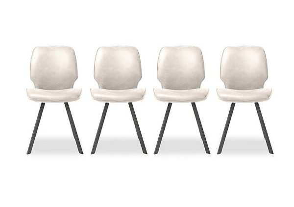 Habufa   Montreal Semmi Set of 4 Dining Chairs   Kiezel