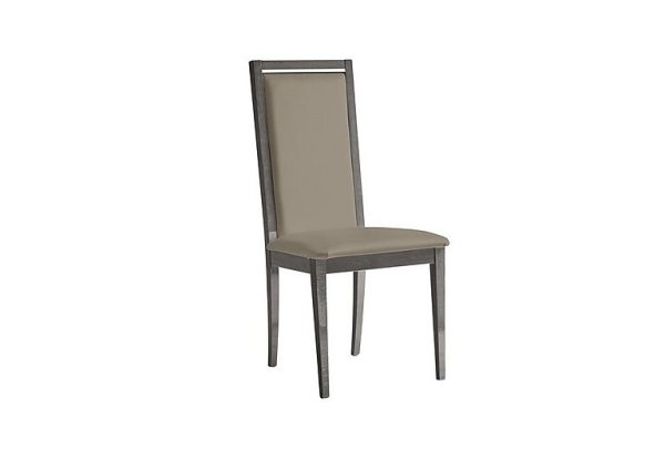 Palazzo Roma Dining Chair in Silver Birch   Aquos Taupe