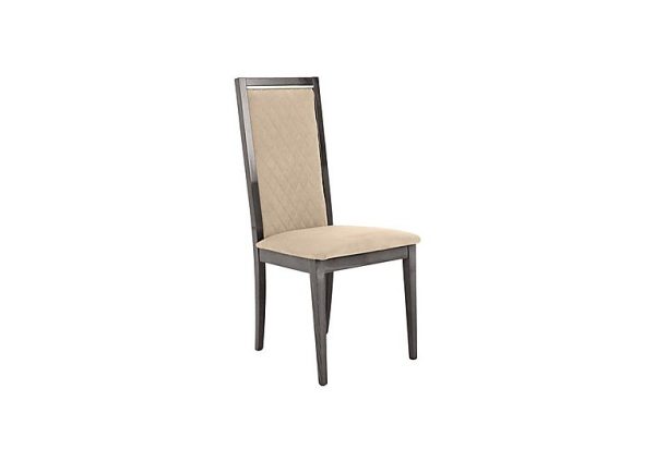 Palazzo Rombi Dining Chair in Silver Birch   Aquos Cream