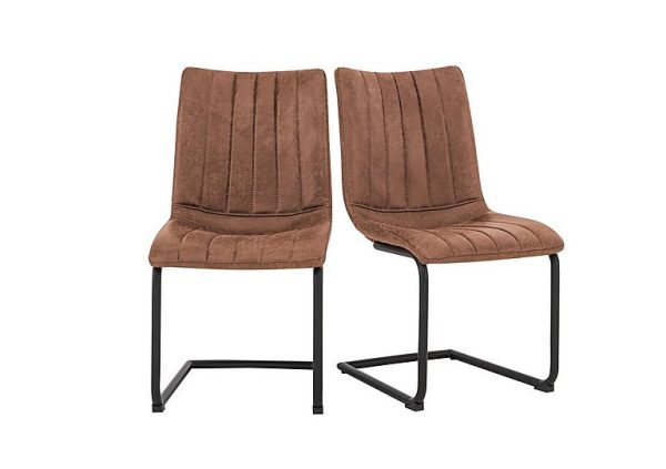 Ranger Pair of Cantilever Dining Chairs