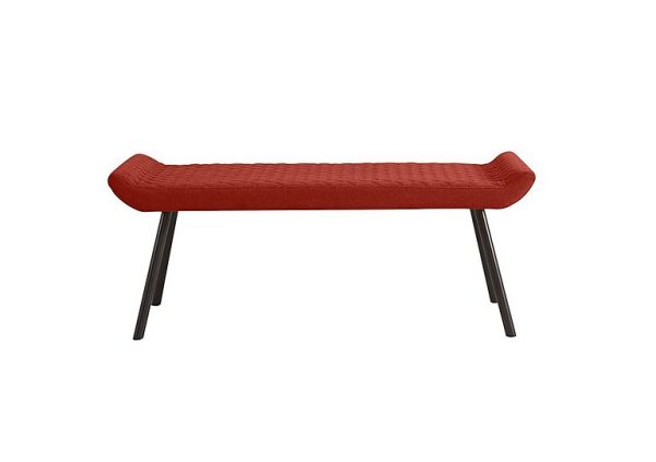 Rocket Low Dining Bench   Burnt Orange