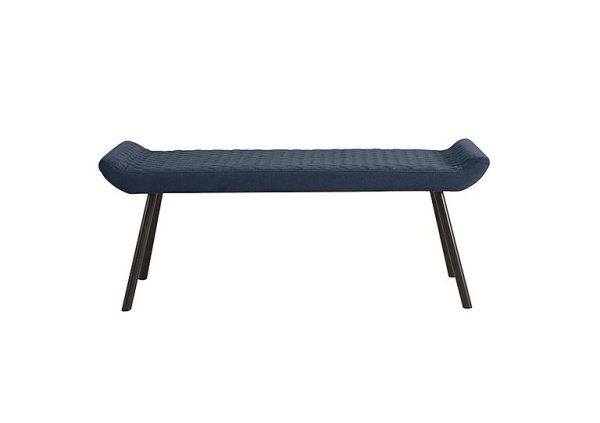 Rocket Low Dining Bench   Mineral Blue