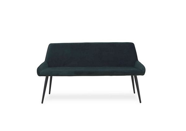 Saigon Green Velvet Dining Bench