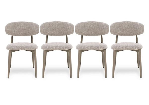 Aimar Set of 4 Open Back Dining Chairs