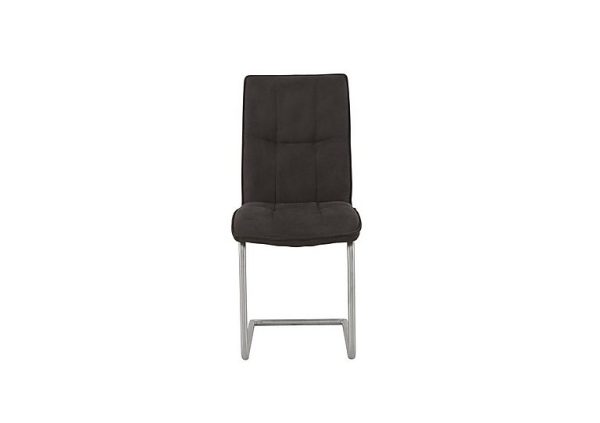 Fusion Cantilever Dining Chair   Charcoal