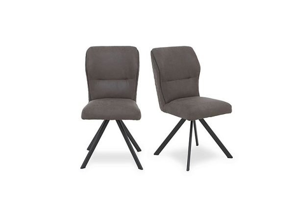 Bodahl   Loki Pair of Swivel Dining Chairs