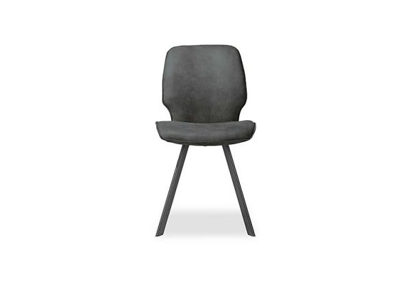 Habufa   Montreal Semmi Dining Chair   Off Black