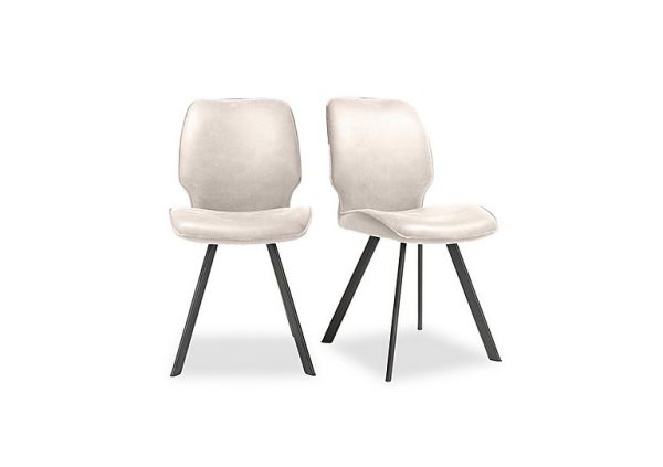 Habufa   Montreal Semmi Pair of Dining Chairs   Kiezel