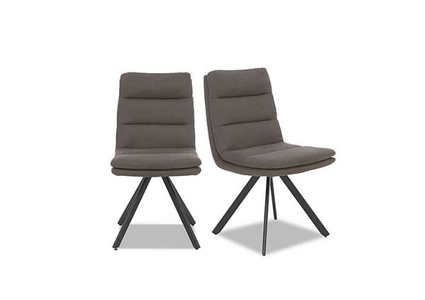 Bodahl   Njord Pair of Dining Chairs   Anthracite