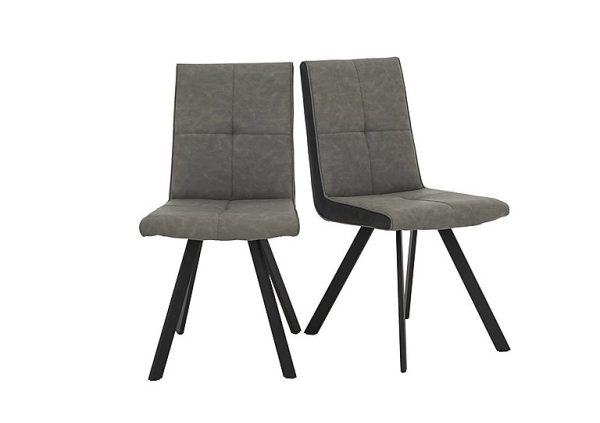 Phoenix Pair of Dining Chairs   Two Tone