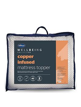 Silentnight Wellbeing Copper Mattress Topper