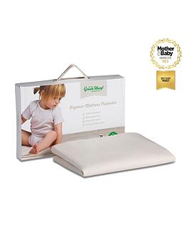 The Little Green Sheep Waterproof Moses Basket  Carrycot Mattress Protector   30X70Cm