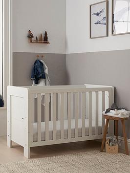 Tutti Bambini Alba Mini Cot Bed  White | Bed Sava